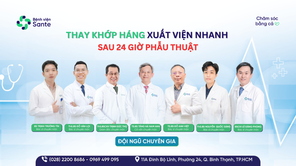 Thay Khớp Háng Xuất Viện Nhanh Sau 24H
