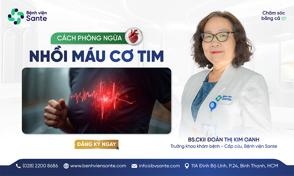 BẢO VỆ TRÁI TIM, BẢO VỆ CUỘC SỐNG: PHÒNG NGỪA NHỒI MÁU CƠ TIM