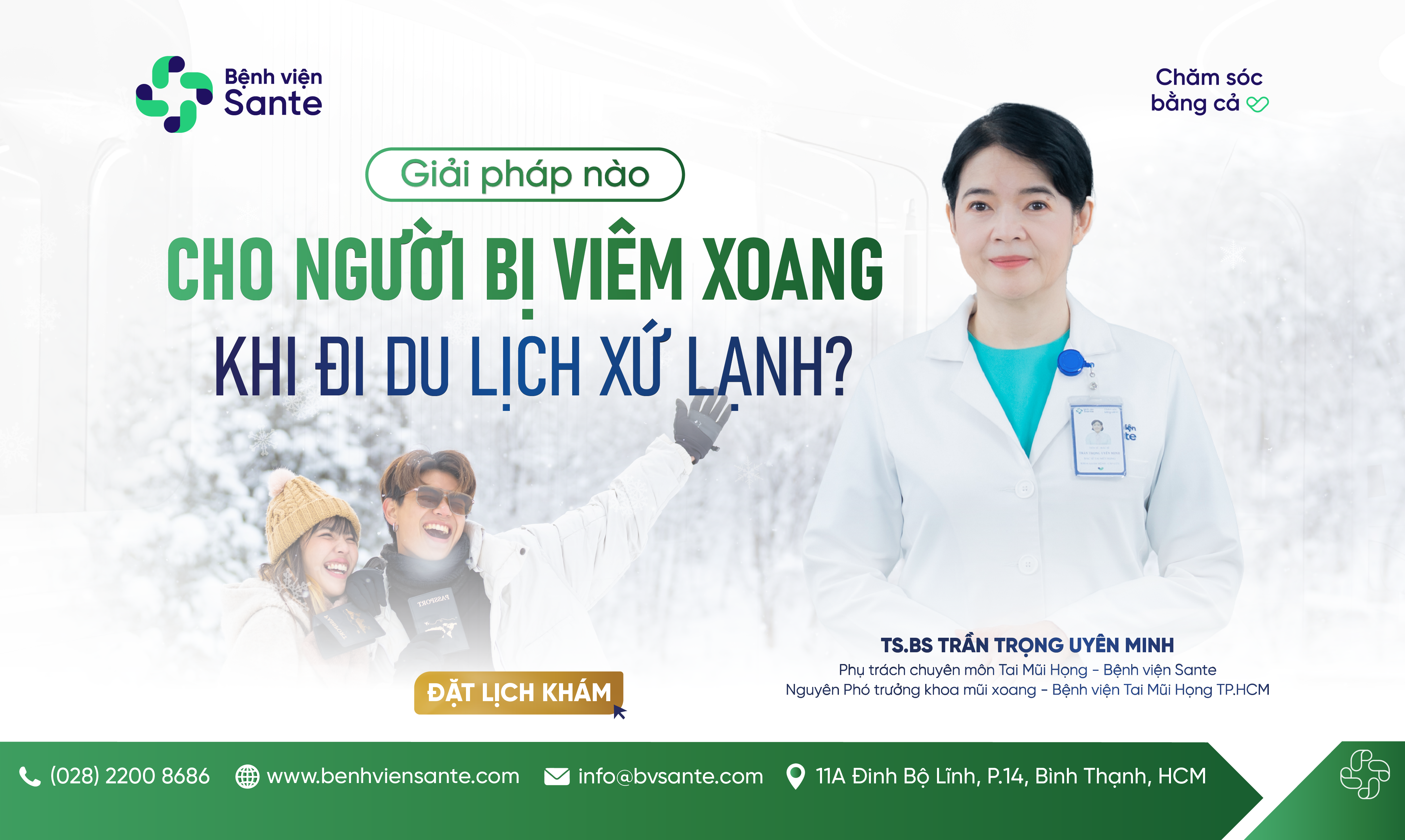 GIẢI PHÁP NÀO CHO NGƯỜI BỊ VIÊM XOANG KHI ĐI DU LỊCH XỨ LẠNH?