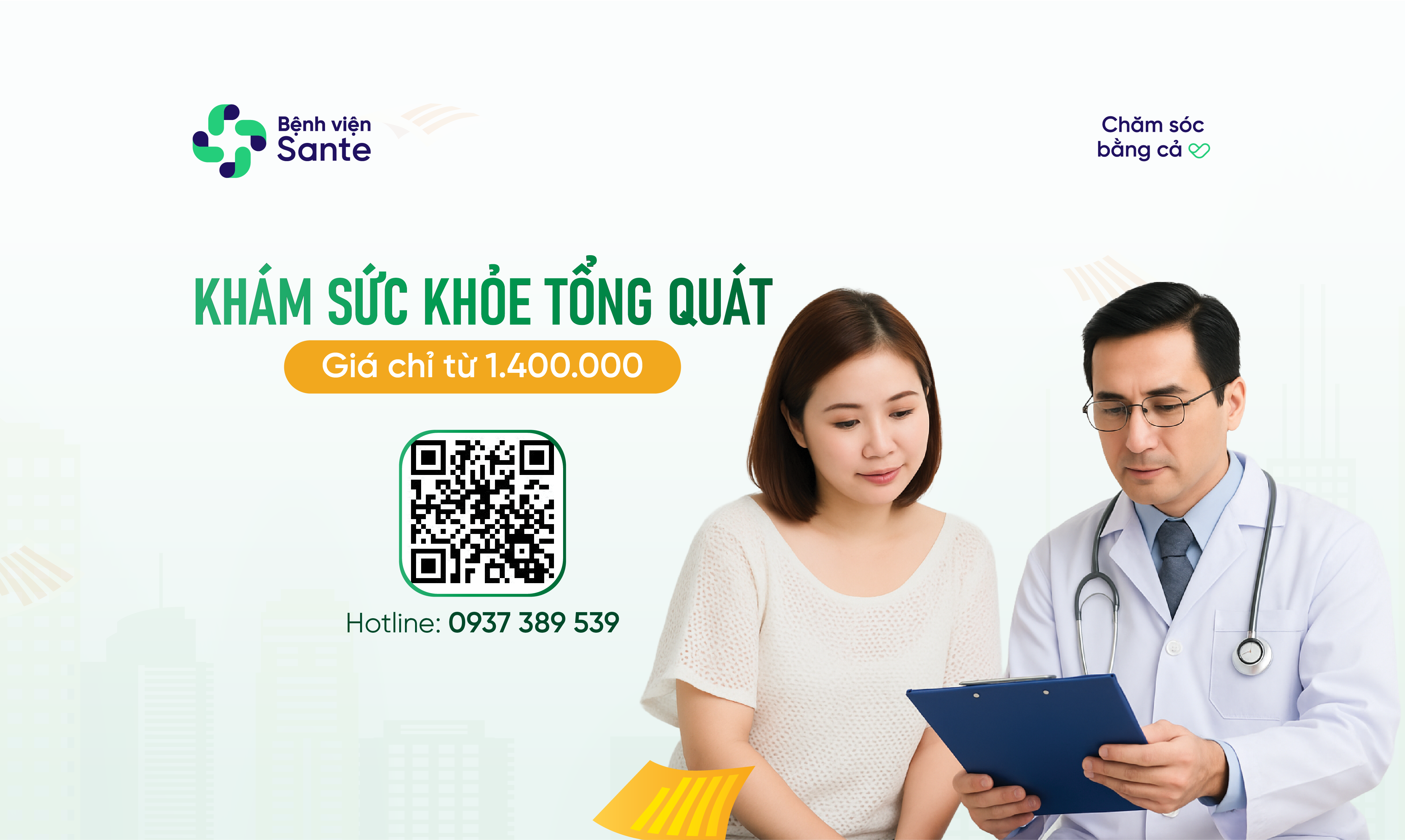 KHÁM SỨC KHỎE TỔNG QUÁT TẠI BỆNH VIỆN SANTE