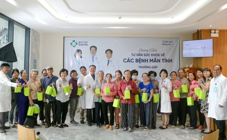 TƯ VẤN MIỄN PHÍ CÁC BỆNH MÃN TÍNH THƯỜNG GẶP Ở NGƯỜI CAO TUỔI 3 - Bệnh viện SANTE Bình Thạnh, TP.HCM