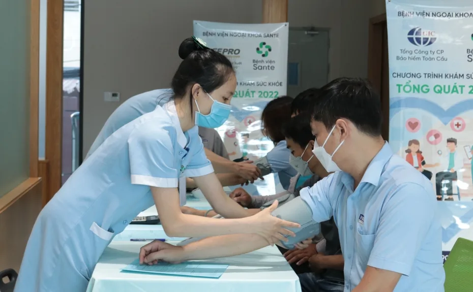 Đó huyết áp 1 - Bệnh viện SANTE Bình Thạnh, TP.HCM