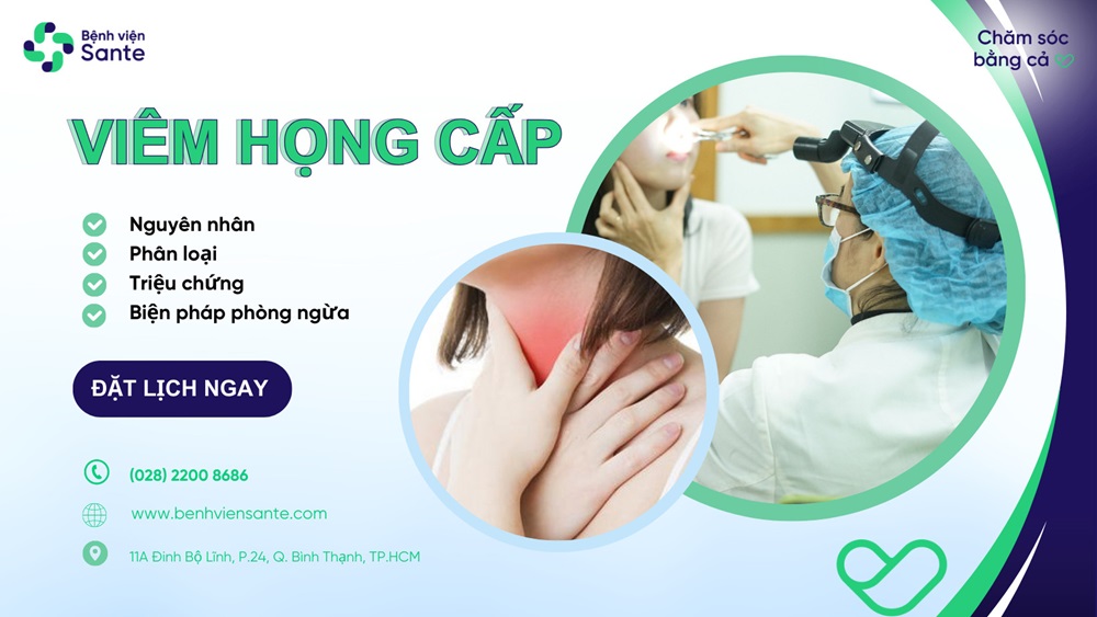 Viêm họng cấp 